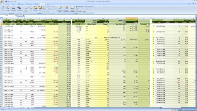 tahap 3, Program Laporan neraca saham otomatis (microsoft excel 2007) смотреть онлайн