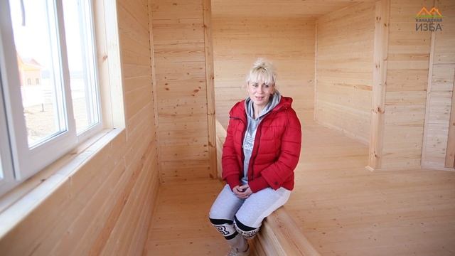 ОДНОЭТАЖНЫЙ КАРКАСНЫЙ ДОМ 9.5х12м // КАНАДСКАЯ ИЗБА