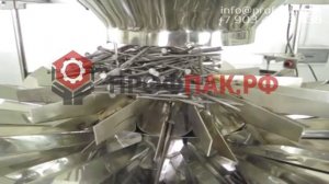 Фасовка гвоздей, болтов, гаек, метизов, шурупов дюбелей на мультиголовочном дозаторе