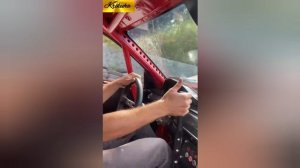 дети прислали/жена мужу сделала подарок/парный автодрифтинг