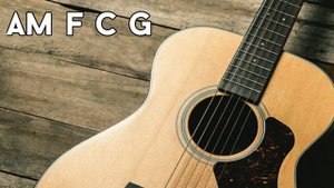 Acoustic Guitar Backing Track (Am F C G)