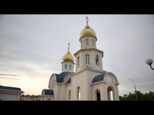 Освящение нового Введенского храма в станице Динской