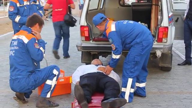 В гостиничном комплексе «Caspian Riviera Grand Palace» прошли пожарно-тактические учения смотреть онлайн