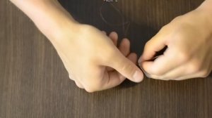 Как вязать Несимметричную петлю