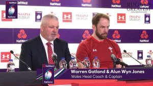 Warren Gatland and Alun Wyn Jones on Wales v Scotland | NatWest 6 Nations