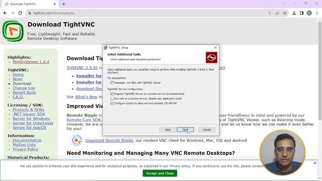 How To Download & Use TightVNC To Access Computers Remotely | Free Remote Desktop software | Hindi