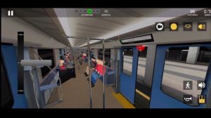 Minsk Subway Simulator #3 Зеленолужская линия на Штадлере #metro #sevenmix #метроминска