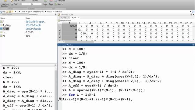 Solving the 2D Poisson's equation in Matlab смотреть онлайн