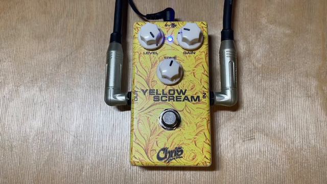 Chris Custom Yellow Scream with Gibson Les Paul смотреть онлайн