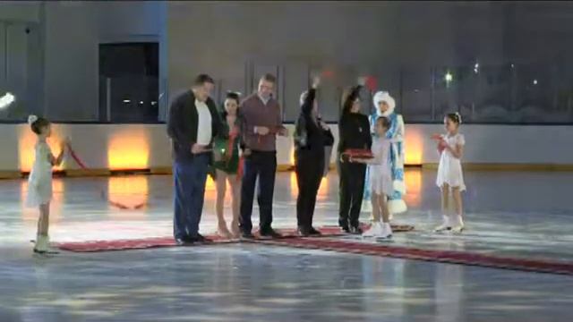 В Заречье открылась школа фигурного катания известной российской спортсменки Ирины Слуцкой