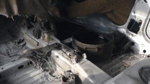 Шумоизоляция днища Ланос Аллигатор