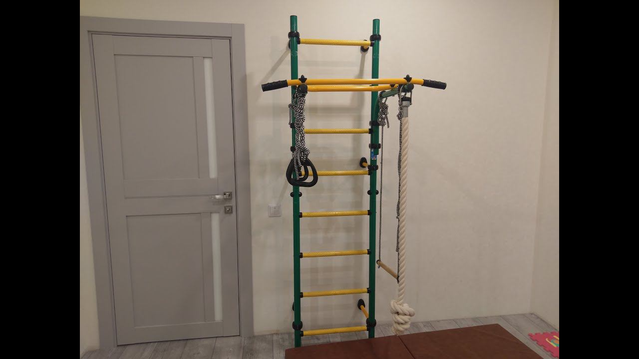 Крепление шведской стенки. Химический анкер. смотреть онлайн