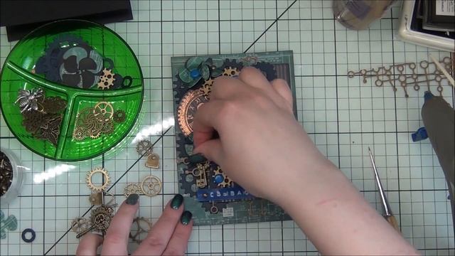 Мастер-класс по созданию открытки с шейкером "Сапфир и медь" смотреть онлайн