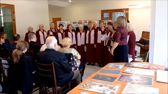 Хор ветеранов Ботаники в Осеннем "Пушкинском марафоне"-2022 смотреть онлайн