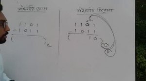 Binary addition || Binary subtraction | hsc ict class 3rd chapter numbering system | hsc ict class