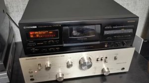 Обзор #кассетнаядека Pioneer CT-S730 тест на запись