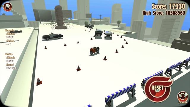 Turbo Dismount Shuriken Stunts Completed! смотреть онлайн