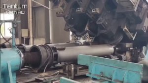 Невероятный процесс производства газовых баллонов высокого давления. Современные технологии