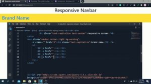 Responsive Navbar | Bootstrap-4 |For own practice