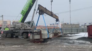 Испытания Кантователя Электромеханического Подвесного ГРП-КЭМП-20000 - "Группа 17"