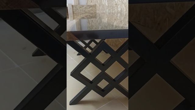 Стол лофт из эпоксидной смолы из слэба смотреть онлайн