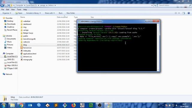 Cara install laravel 5.5 via Composer смотреть онлайн