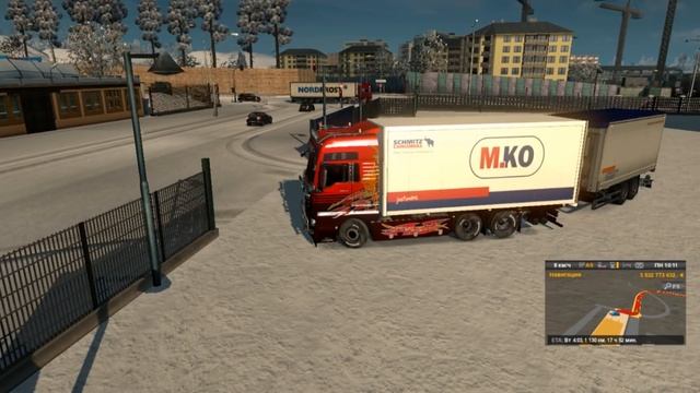 Euro Truck Simulator 2 {1.30}. Обзор мода: MAN TGX 2010 v4.9. BIG TANDEM смотреть онлайн
