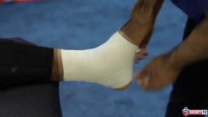 Как правильно тейпировать голеностопы в баскетболе классический тейп