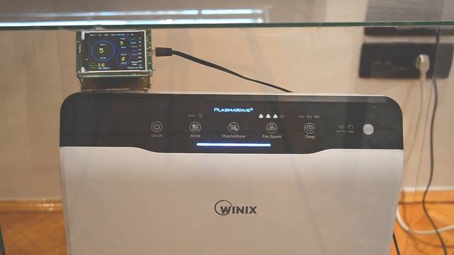 Winix Zero PM Test inside glass box смотреть онлайн