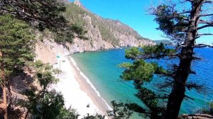 Самое красивое место на Байкале. Бухта Песчаная. Бухта Бабушка.