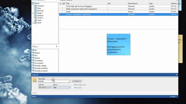 Windows: Search sticky notes containing a text in Notezilla for Windows смотреть онлайн