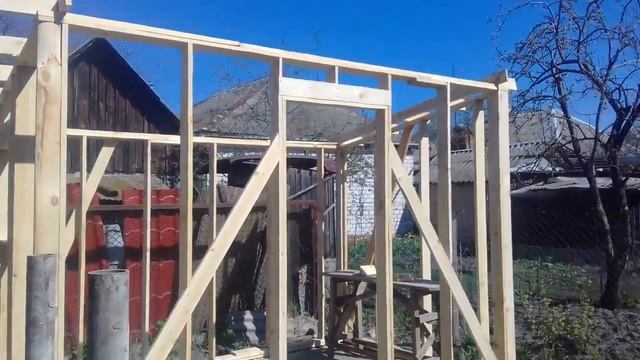 Курятник,силовой каркас за один день. смотреть онлайн