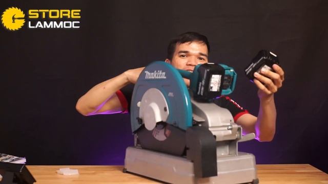 Máy cắt sắt sử dụng pin Makita tặng quạt Makita luôn смотреть онлайн