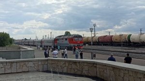 Первый рейс пассажирского поезда №452С Адлер — Ижевск