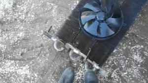 Идея! калорифер из батарей.