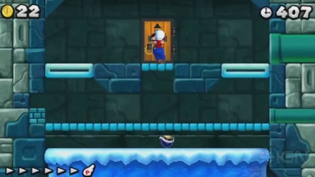 New Super Mario Bros. 2 - Secret Exit Guide - World 4-Tower - Walkthrough смотреть онлайн