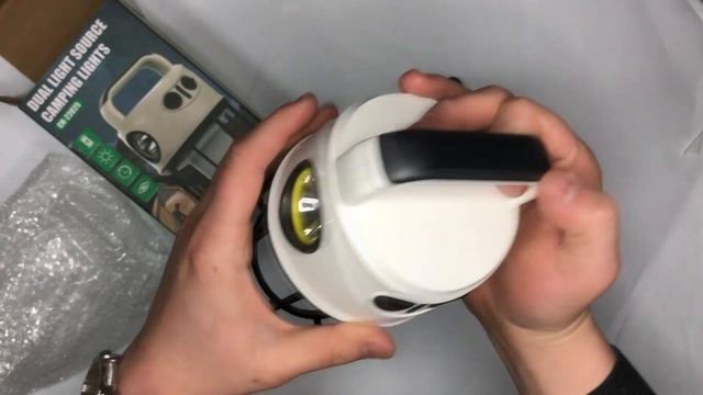 Видео обзор: Фонарь кемпинговый переносной CH-22025 с функцией павербанка смотреть онлайн