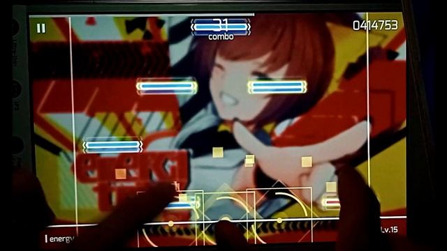 [Rank B] ЛУЧШАЯ РИТМ ИГРА ДЛЯ ТЕЛЕФОНОВ! PHIGROS | KAH - energy trixxx - Insane lv.15