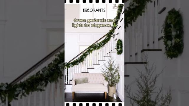 11 Simple Staircase Christmas Decorations Ideas that are MUST TRY! [PART 3]