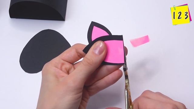 Paper cat | How to make paper cat | Paper crafts смотреть онлайн