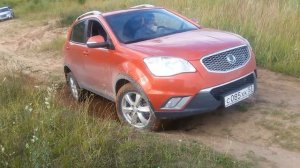 #SsangYong New Actyon на стоковой резине ч.2