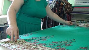 Пошив летнего платья из купонной ткани видео 2