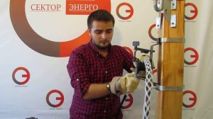Универсальный поддерживающий, промежуточный зажим для СИП и ВОЛС