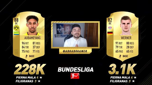 FIFA 18 | AUBAMEYANG VS WERNER | CARO VS BARATO | BUNDESLIGA | FIFA ULTIMATE TEAM 18 смотреть онлайн