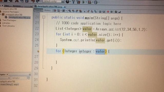 Java netbeans for, for mejorado , foreach #93 смотреть онлайн