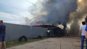 Пожар в Иваново 28.06 Сгорело 4 дома.mp4