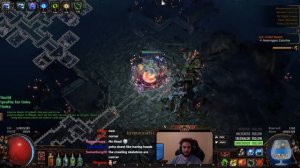 Path of Exile 3.8.1 - Icicle Mine vs 83 Mastermind  & new loot