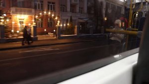 Поездка на троллейбусе Тролза-5275.03 «Оптима» № 2357 по маршруту №3 в Казани . (19.11.2021)