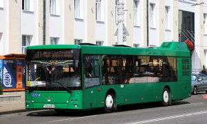 Автобус Могилёва МАЗ 203.045 АК 5631-6 Маршрут 11 М-он Юбилейный - Гребёнево (Зорка - Г-ца Турист)