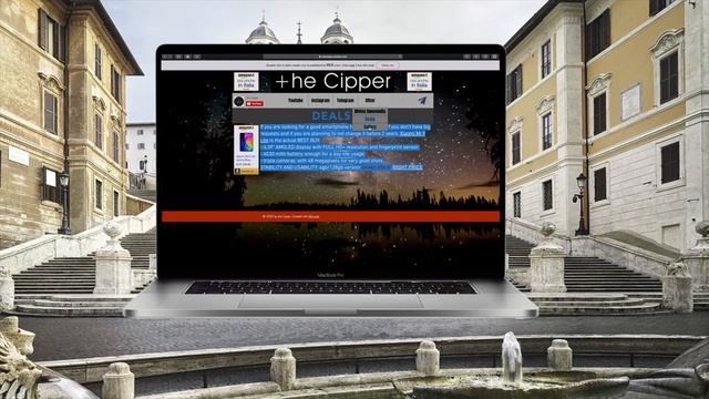 My website introduction (on a MacBook Pro 16" 2019 in Piazza di Spagna, Rome). смотреть онлайн
